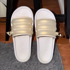 adidas White Sandals